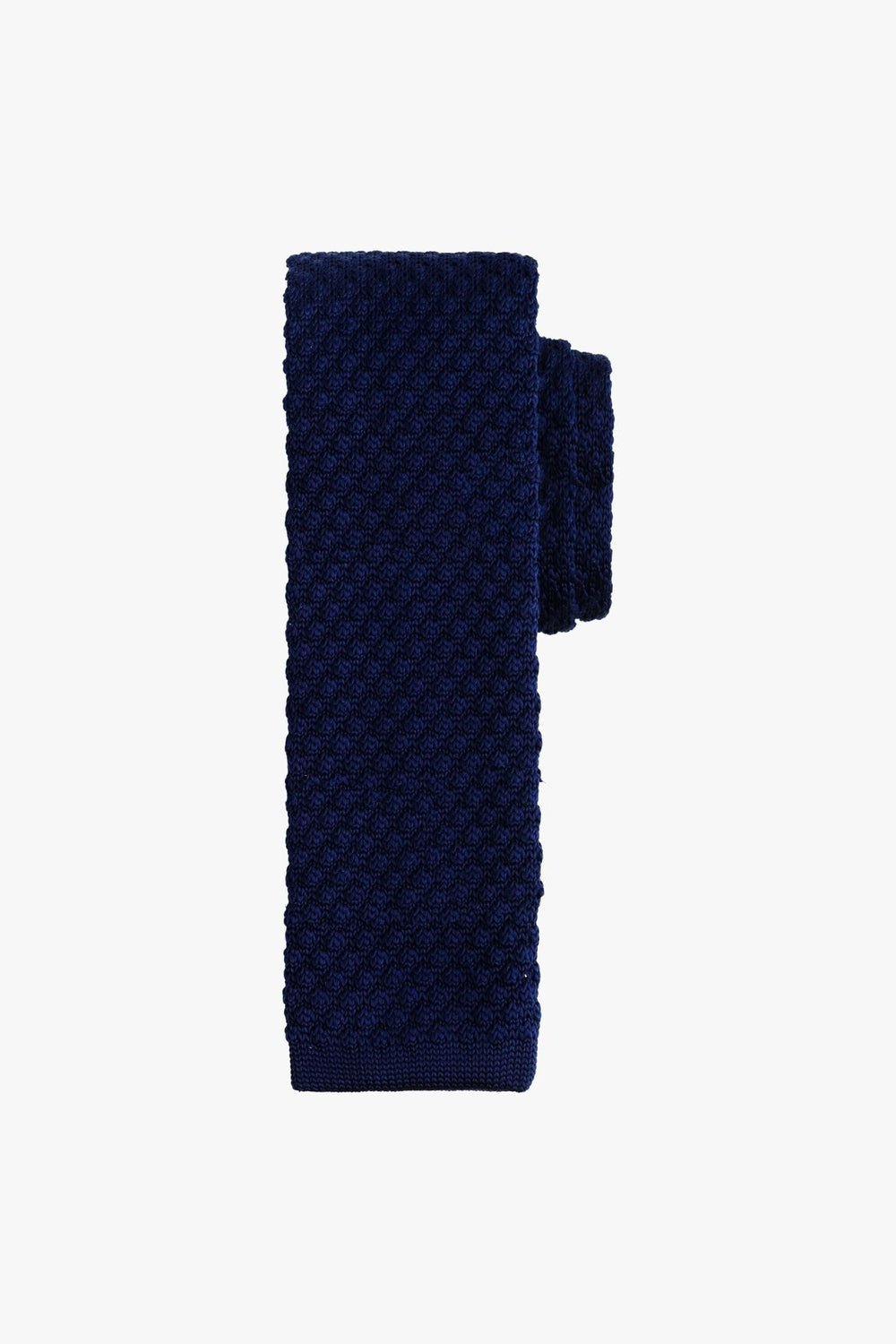 Navy Knitted Tie - My Suited Life