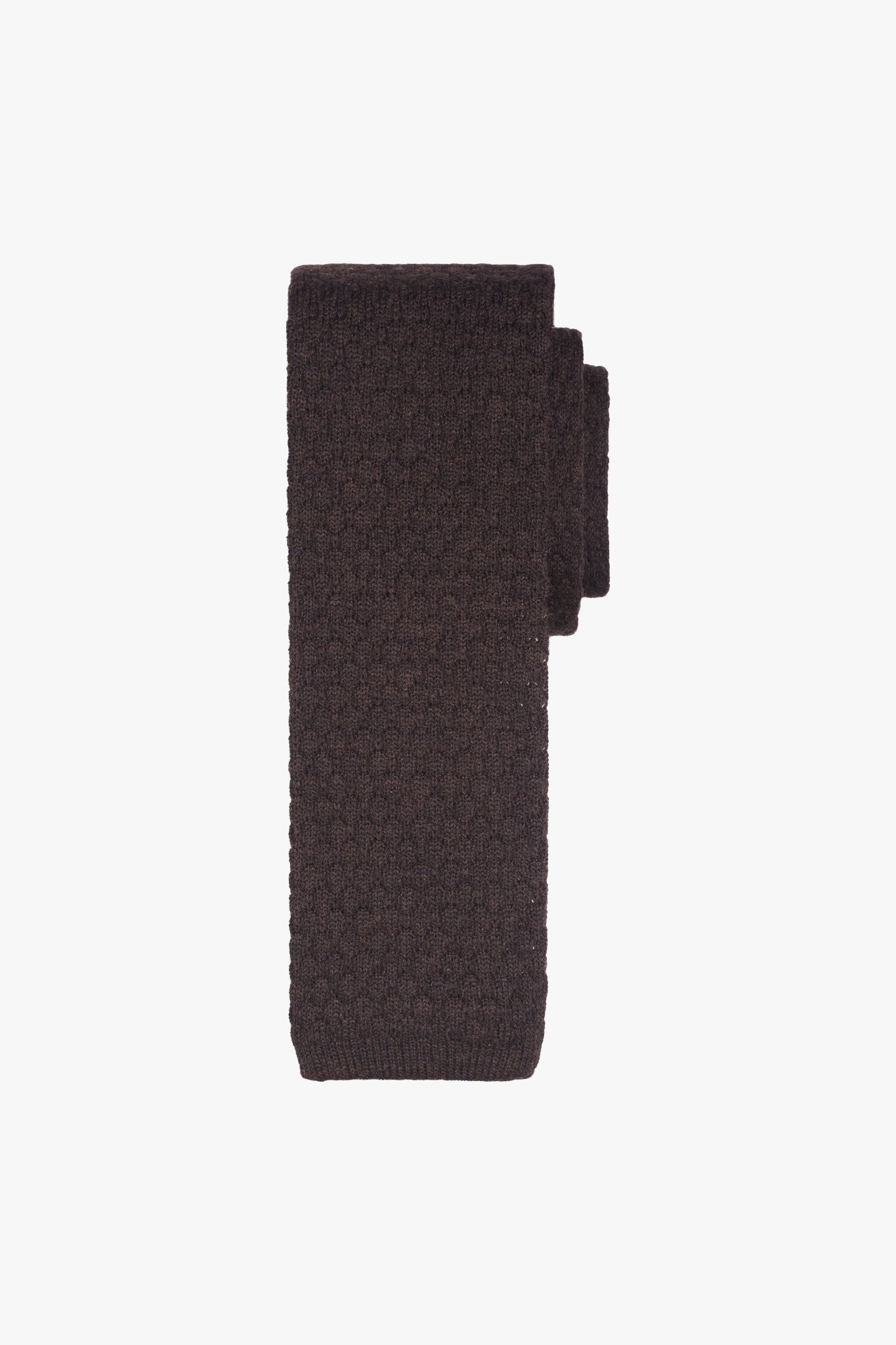 Brown Knitted Tie - My Suited Life